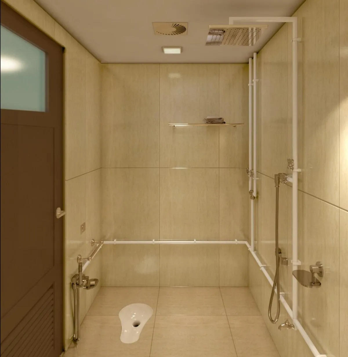 Bathroom interior by Tealtell, Mumbai (1 of 6)