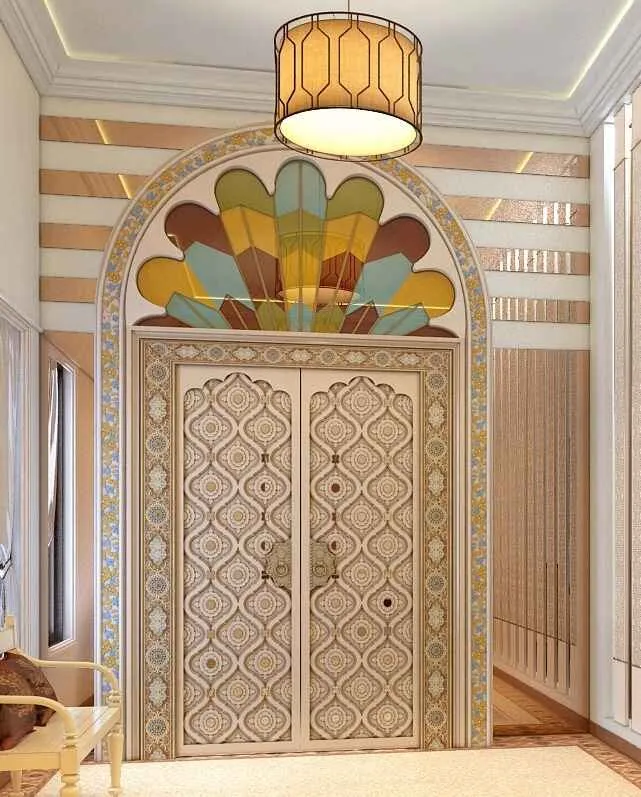Entrance door, residence