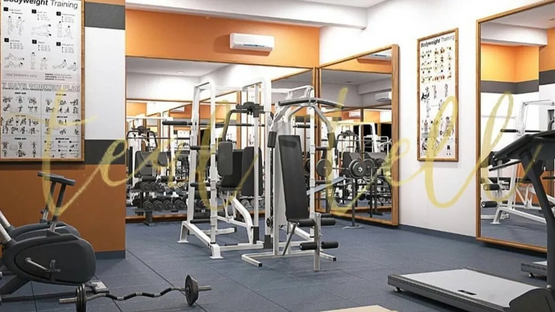 Gym and recreation space interior by Tealtell, Mumbai (3 of 6)