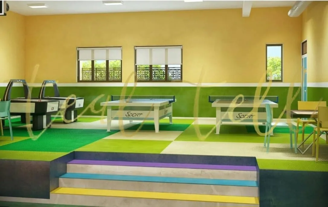 Gym and recreation space interior by Tealtell, Mumbai (4 of 6)