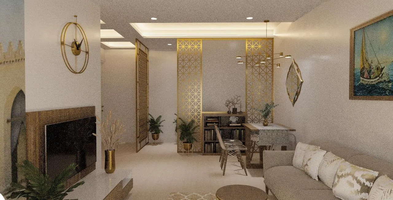 Living room interior by Tealtell, Mumbai (4 of 7)