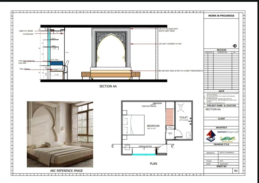 Tealtell mood board 11: materials, finishes and colour palette